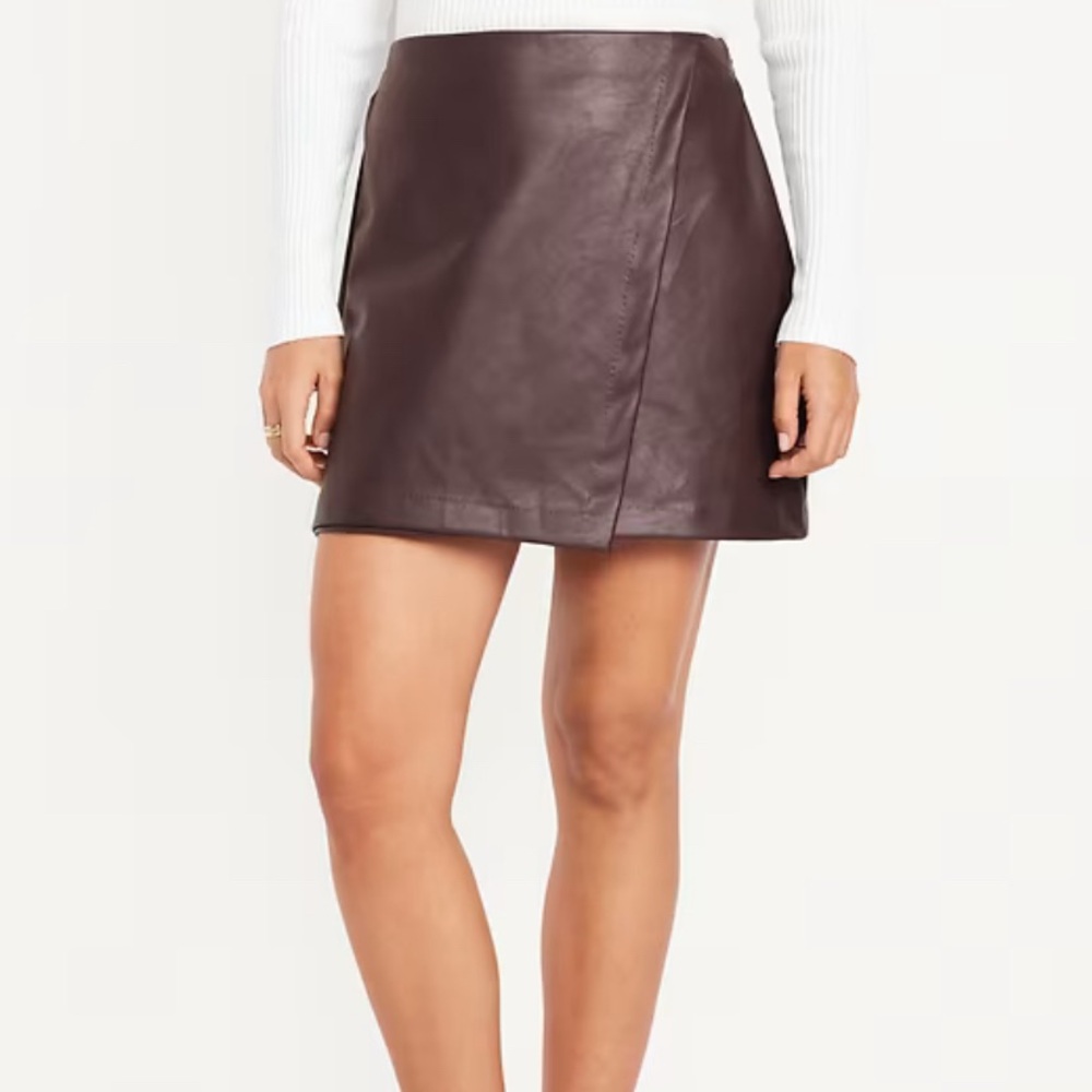 Old Navy Dark Brown Mini Skirt